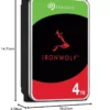 Seagate IronWolf 4TB HDD, 3.5-inch 5400RPM NAS Internal Hard Disk (2)