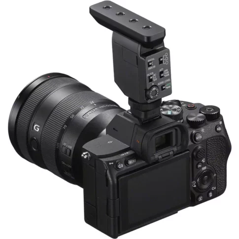 Sony ECM-B10 Compact Camera-Mount Digital Shotgun Microphone (8) Sony ECM-B10 Compact Camera-Mount Digital Shotgun Microphone (8)