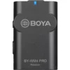 BOYA Two-Person Digital Camera-Mount Wireless Omni Lavalier Microphone System (3)
