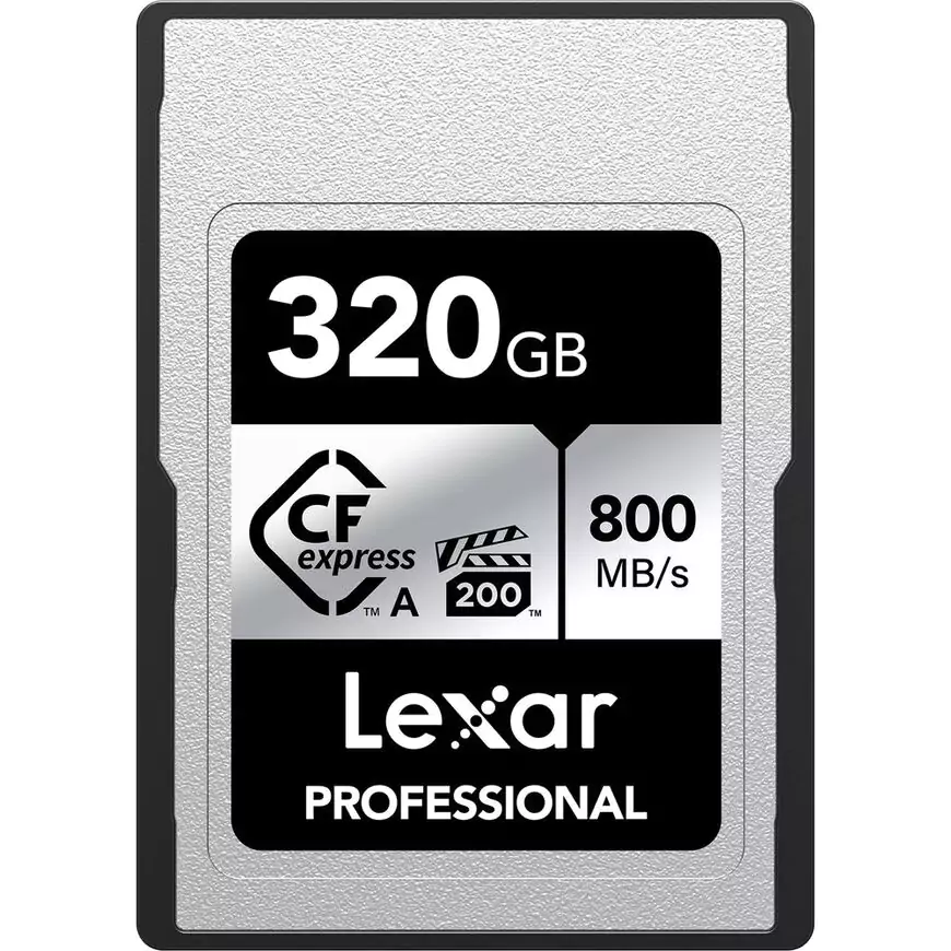 Lexar 160GB Professional CFexpress Type A SILVER Series Memory Card 7