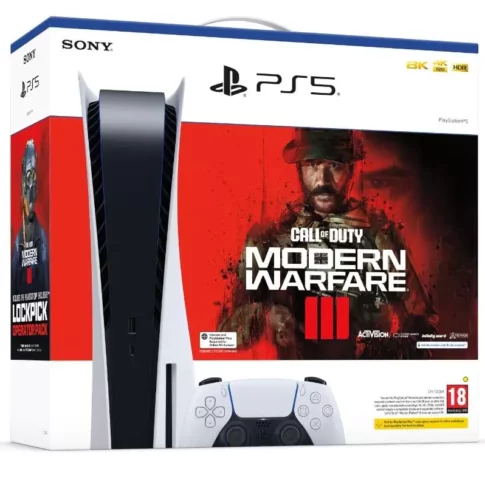 Sony PS5 PlayStation 5 Disc Call of Duty Modern Warfare III (1)