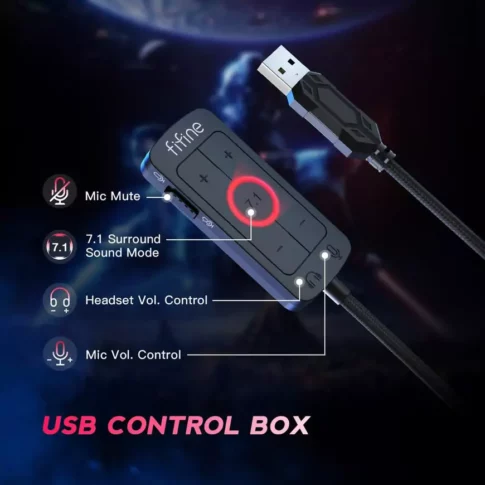 AMPLIGAME H6 - 7.1 SURROUND SOUND WIRED GAMING HEADPHONE (12) AMPLIGAME H6 - 7.1 SURROUND SOUND WIRED GAMING HEADPHONE (12)