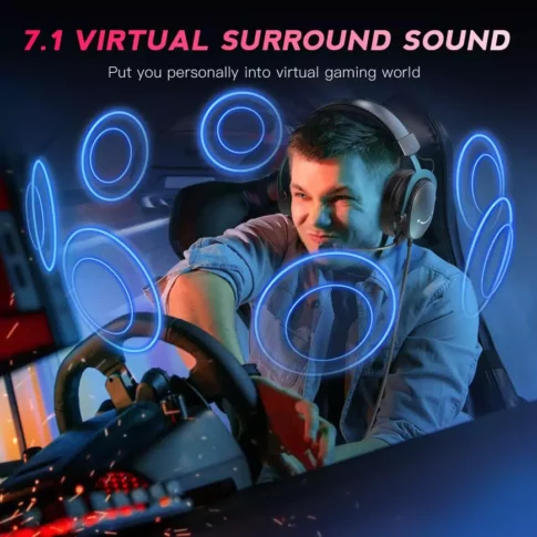 AMPLIGAME H6 - 7.1 SURROUND SOUND WIRED GAMING HEADPHONE (2) AMPLIGAME H6 - 7.1 SURROUND SOUND WIRED GAMING HEADPHONE (2)