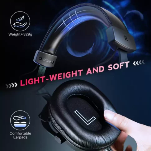 AMPLIGAME H6 - 7.1 SURROUND SOUND WIRED GAMING HEADPHONE (7) AMPLIGAME H6 - 7.1 SURROUND SOUND WIRED GAMING HEADPHONE (7)
