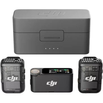 DJI MIC 2 (2TX + 1RX) 2025 Version, Dual Transmitter