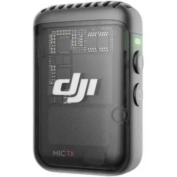 DJI Mic 2 Clip-On Transmitter/Recorder with Built-In Microphone (2.4 GHz, Shadow Black) DJI Mic 2 Clip-On Transmitter/Recorder with Built-In Microphone (2.4 GHz, Shadow Black)