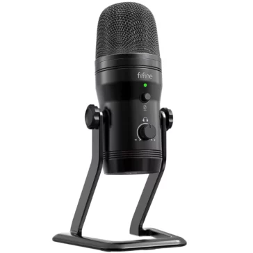 FIFINE K690 USB Studio Recording Microphone Computer Podcast Mic for PC, PS4, Mac , K690
