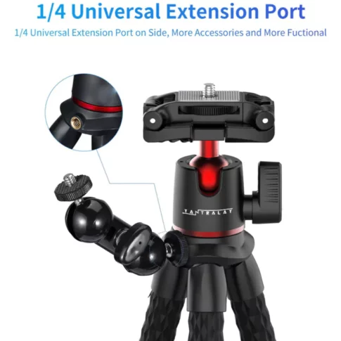 YT-11 Camera Flexible Tripod, Cell Phone Tripod Gorilla Tripod Lightweight Bendable Tripod with Heavy Duty Smartphone Stand (3) YT-11 Camera Flexible Tripod, Cell Phone Tripod Gorilla Tripod Lightweight Bendable Tripod with Heavy Duty Smartphone Stand (3)