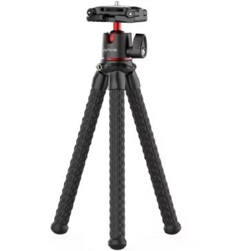 MT-11 Camera Flexible Tripod, Cell Phone Tripod Gorilla Tripod Lightweight Bendable Tripod with Heavy Duty Smartphone Stand