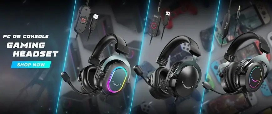 FIFINE Wireless Microphone System, Wireless Microphone Set with Headset/Lavalier Lapel Mics, Beltpack Transmitter/Receiver,Ideal for Teaching, Preaching and Public Speaking Applications