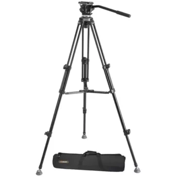 E-Image EK610 Professional Compact Tripod with Fluid Head (65mm) E-Image EK610 Professional Compact Tripod with Fluid Head (65mm)