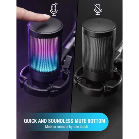 Fifine AMPLIGAME- A6V USB GAMING MICROPHONE (BLACK) (7) Fifine AMPLIGAME- A6V USB GAMING MICROPHONE (BLACK) (7)