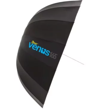 Jenie VENUS Deep Parabolic Umbrella with Diffuser, 165cm, Silver, VS-UB165S