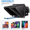 Neewer X12 Aluminum Alloy Teleprompter with Remote App (9) Neewer X12 Aluminum Alloy Teleprompter with Remote App (9)