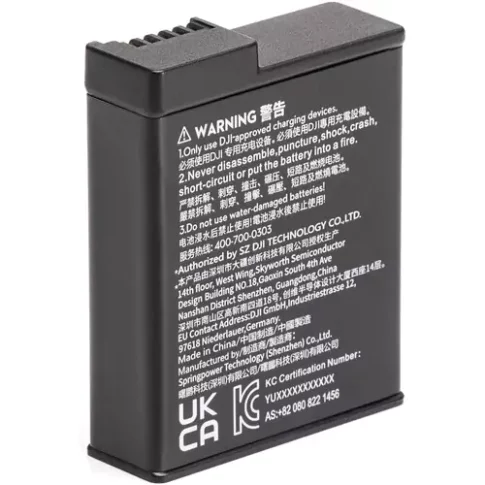 DJI Extreme Battery for Osmo Action 3 and 4 (3) DJI Extreme Battery for Osmo Action 3 and 4 (3)