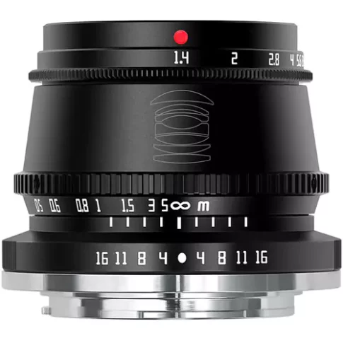 富士フィルム X-E1 Ttartisan 35mm f1.4 TTArtisan 35mm f/1.4 Lens for FUJIFILM X (Black) – Design Info
