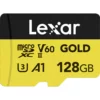 Lexar 128GB Professional GOLD UHS-II microSDXC Memory Card (1)