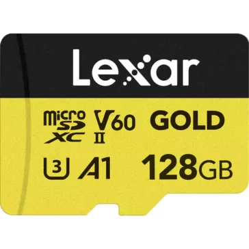 Lexar 128GB Professional GOLD UHS-II microSDXC Memory Card Lexar 128GB Professional GOLD UHS-II microSDXC Memory Card