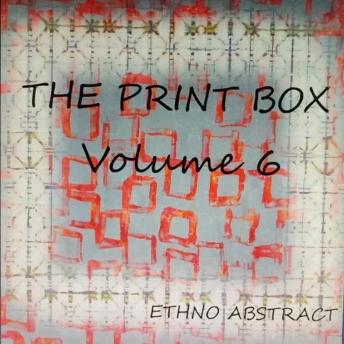 Print Box Vol.6 Ethno Abstracts, Tie Dye, Batik Pattern Design Book