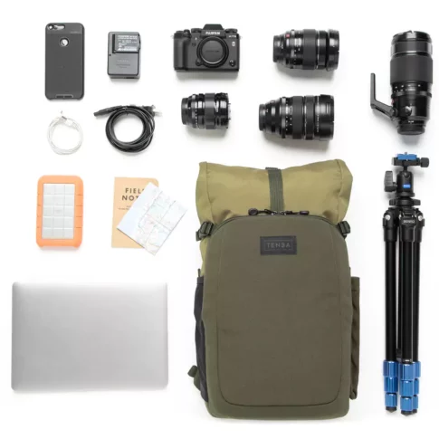 Tenba Fulton v2 14L Photo Backpack (TanOlive) (11) Tenba Fulton v2 14L Photo Backpack (TanOlive) (11)