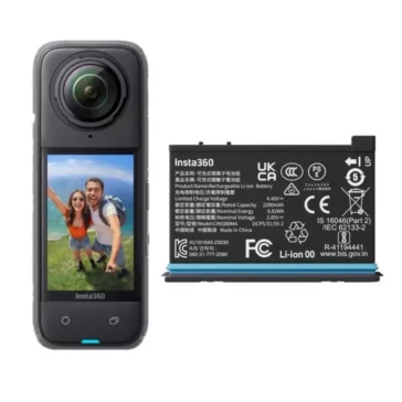 Insta360 X4 Basic Bundle Kit (Action Camera + Extra Battery Bundle)