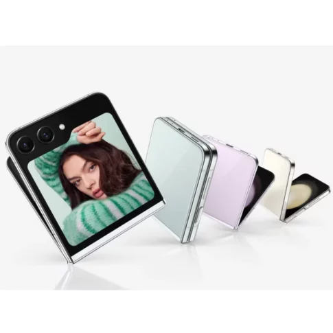 Samsung Galaxy Z Flip5 AI Smartphone (Lavender, 8GB RAM, 512GB