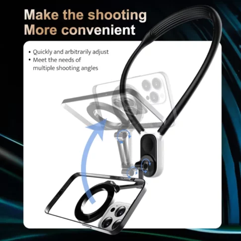 H-01 Magnetic Phone Neck Holder Mount POV Vlog Hands Free (2) H-01 Magnetic Phone Neck Holder Mount POV Vlog Hands Free (2)