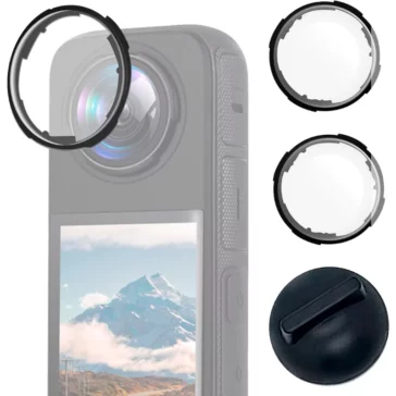 Insta360 X4 Lens Guards, Lens Protector Plastic (Fiber Optical) Protective Cover Lens Guard Accessory Insta360 X4 Lens Guards, Lens Protector Plastic (Fiber Optical) Protective Cover Lens Guard Accessory