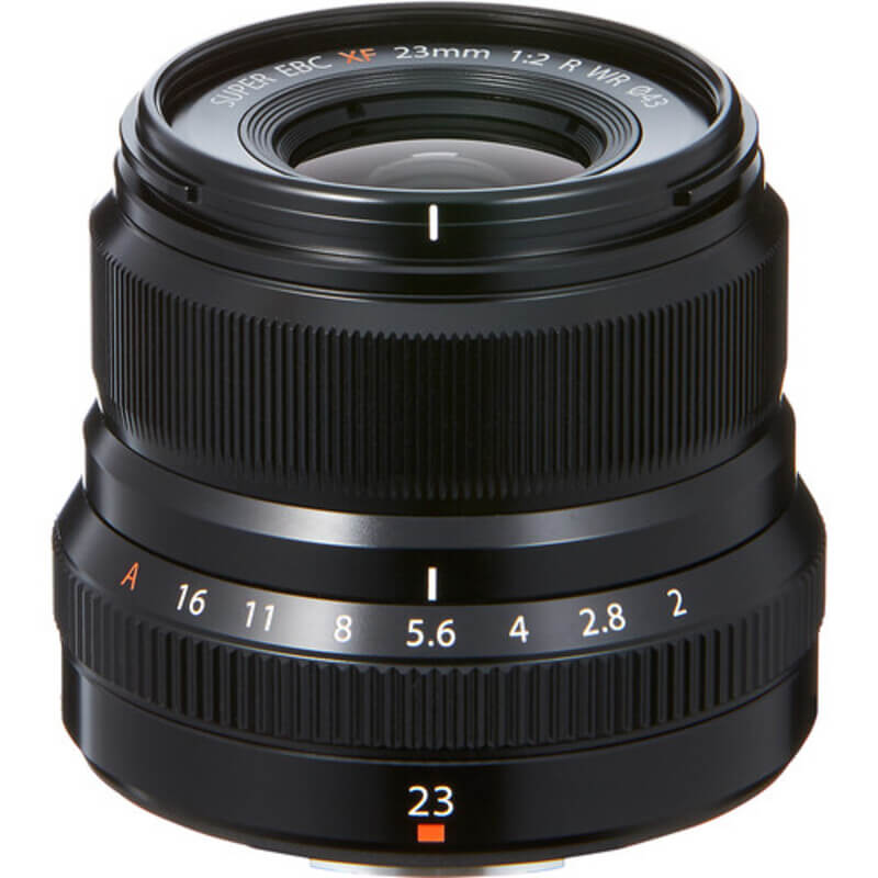 Fujifilm XF 23mm f/2 R WR Lens (Black) – Design Info