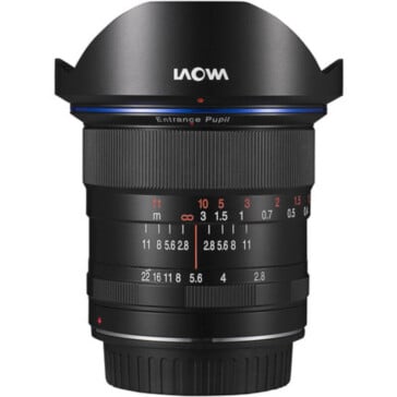Laowa 12mm f/2.8 Zero-D Lens for Canon EF (Black) Laowa 12mm f/2.8 Zero-D Lens for Canon EF (Black)