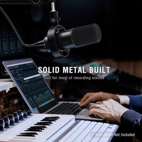 Fifine K688 Technology Dynamic, XlrUsb Podcast Recording Pc Microphone For Vocal Streaming Voice-Over Gaming, Metal Mic With Mic Mute, Headphone Jack (6) Fifine K688 Technology Dynamic, XlrUsb Podcast Recording Pc Microphone For Vocal Streaming Voice-Over Gaming, Metal Mic With Mic Mute, Headphone Jack (6)