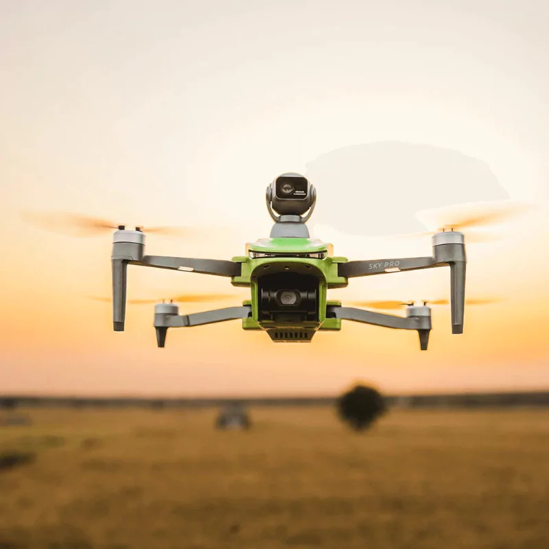IZI Sky Pro 4K Fly More Combo Camera Drone, 20MP, 5KM Live Video