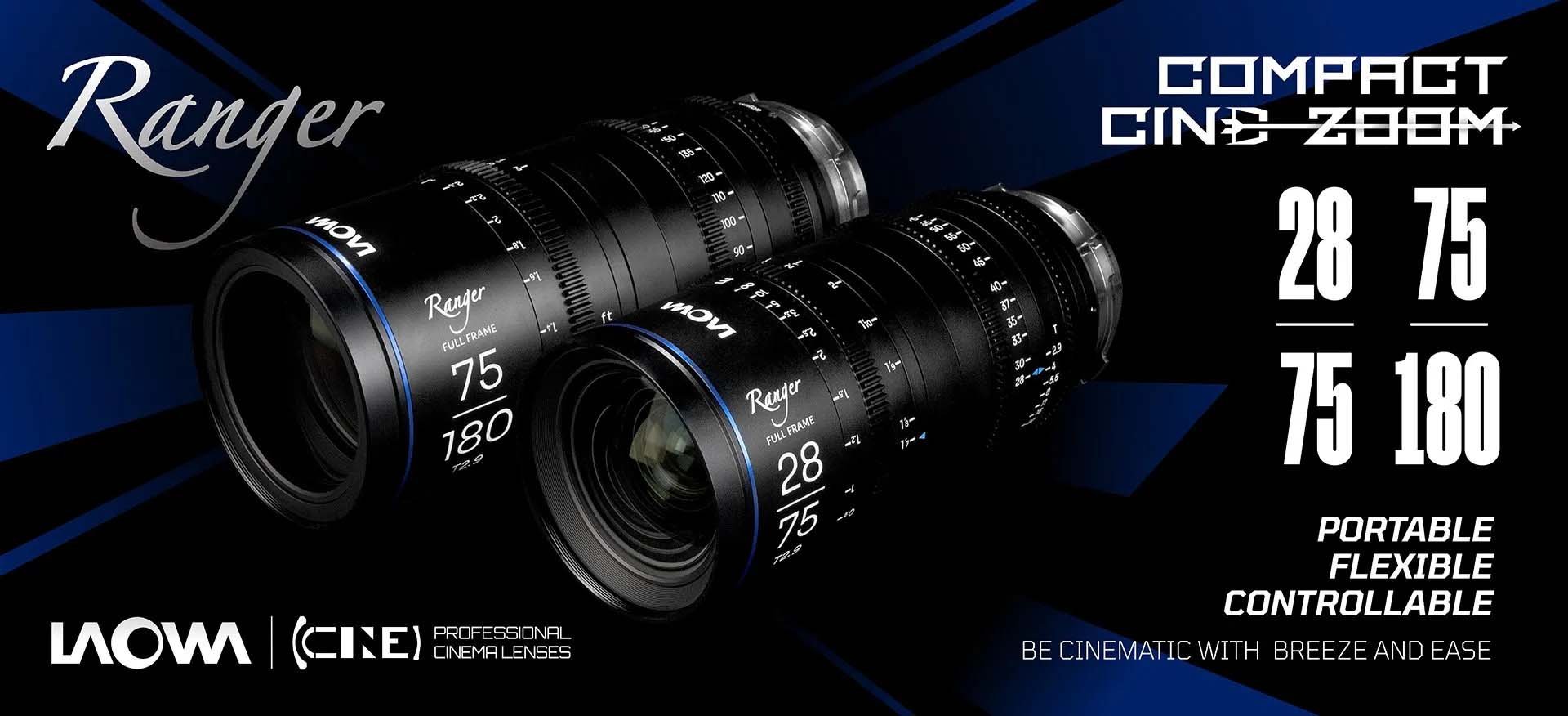 Laowa Ranger Full Frame Cine Zoom 2-Lens Kit (PL/EF) – Design