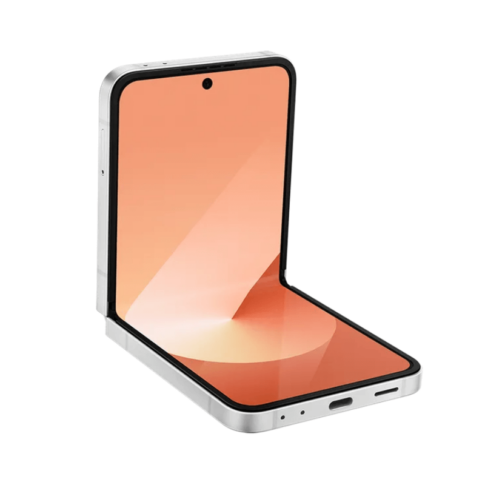 SAMSUNG Galaxy Z Flip6 5G 12GB RAM, 256GB (Peach) – Imported