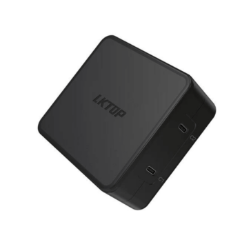 LKTOP 100W Battery Charger, Super Fast USB-C Power Adapter for DJI Drone, Laptops, Mobiles with Smart Charging, Dual Output