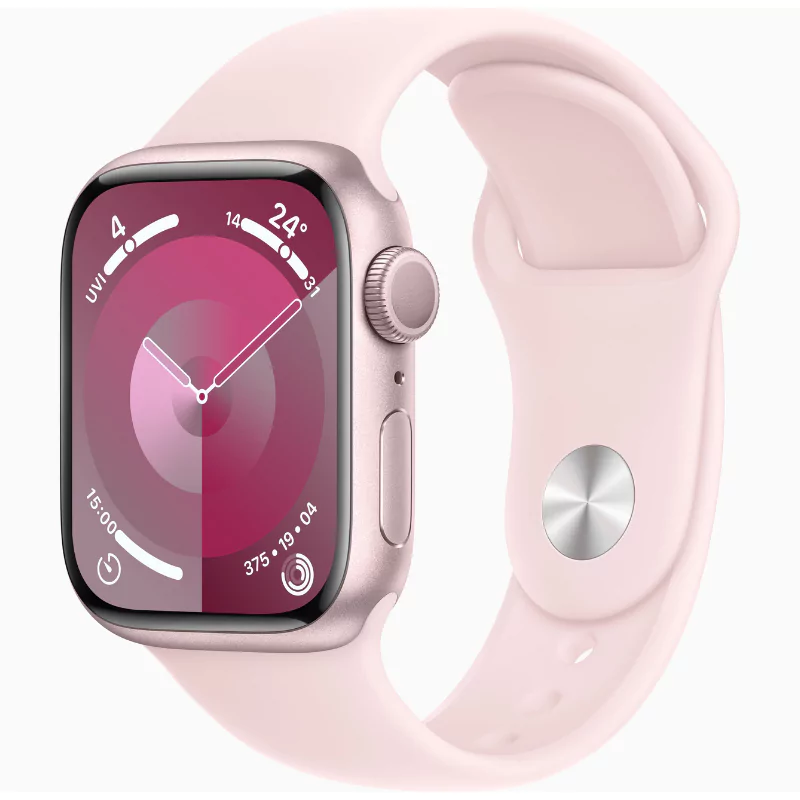 Apple Watch Series 9 [GPS + Cellular 45mm] Smartwatch with Pink