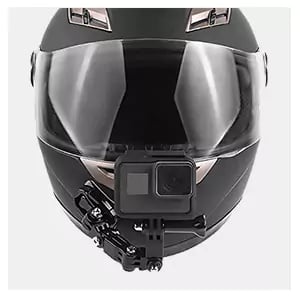 Helmet Mount Bundle for Insta360, Gopro, DJI and SJCAM (4 Way Chin