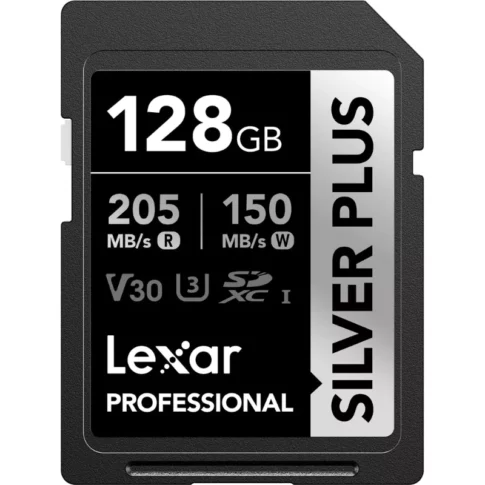 Lexar 128GB Professional SILVER PLUS UHS-I SDXC Memory Card (4)