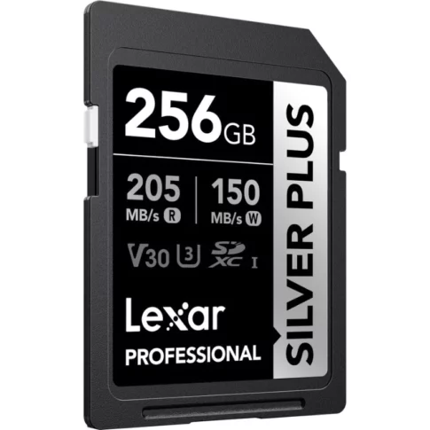 Lexar 256GB Professional SILVER PLUS UHS-I SDXC Memory Card (1) Lexar 256GB Professional SILVER PLUS UHS-I SDXC Memory Card (1)