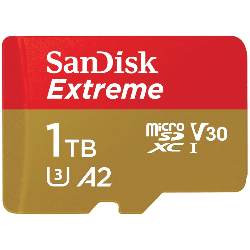 SanDisk Extreme 1TB microSD UHS-I, V30, 190MB/s Read, 130MB/s - Main Image
