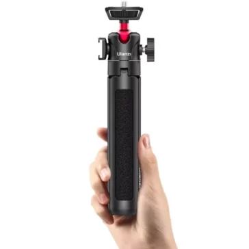Ulanzi MT-16 Extendable Tripod with Ball Head 2052, 4 Levels Adjustment 360° Ball Head Cold Shoe Lightweight Portable Vlogging Selfie Stick