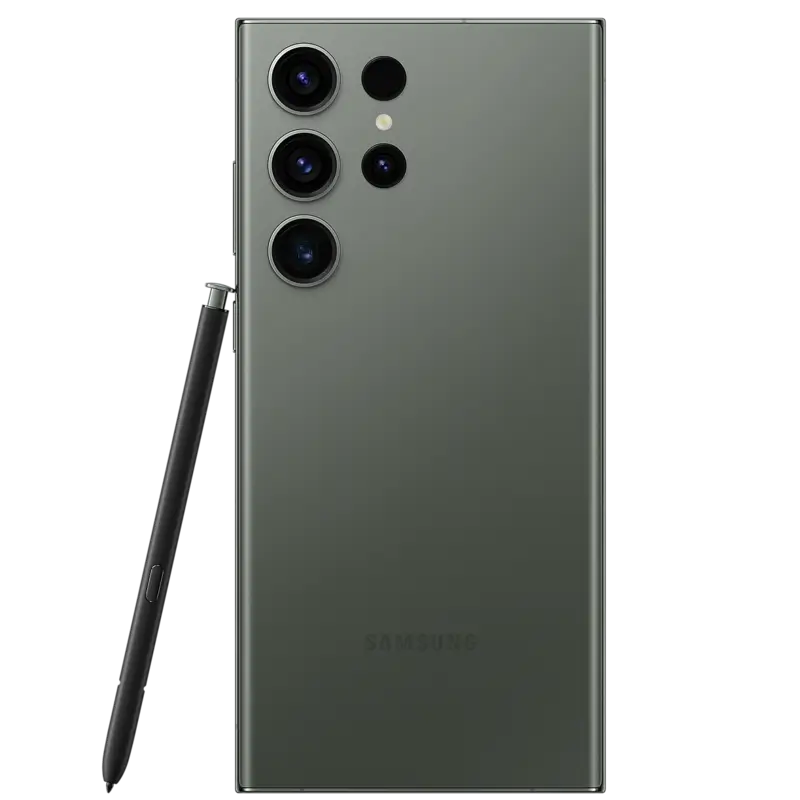 Samsung Galaxy S23 Ultra 512GBグリーン Samsung Galaxy S23 Ultra 5G, 512GB (Green), Imported – Design Info