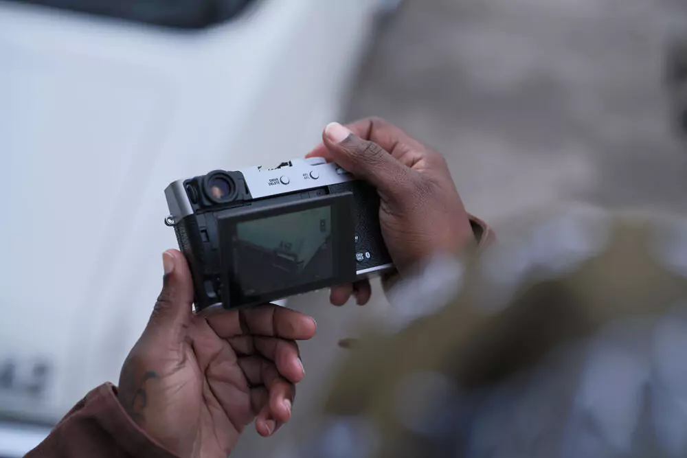 Fujifilm X100VI Digital Camera (Silver) – Design Info