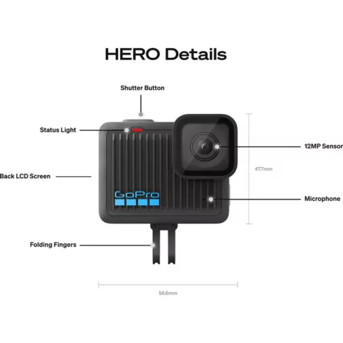 GoPro HERO Compact Action Camera (6) GoPro HERO Compact Action Camera (6)