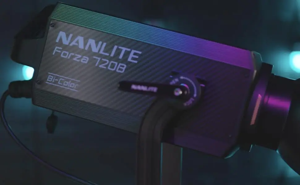 Nanlite Forza 720B Bi-Color LED Monolight with Rolling Case