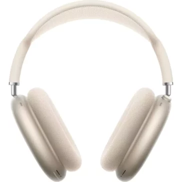 Apple AirPods Max Wireless Over-Ear Closed-Back Headphones (Starlight, USB-C)