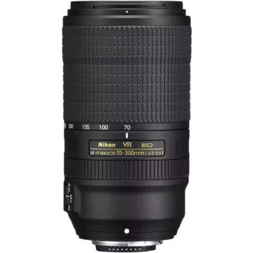 Nikon AF-P DX Nikkor 70-300mm f/4.5-6.3G ED VR Lens, NI7030045VR