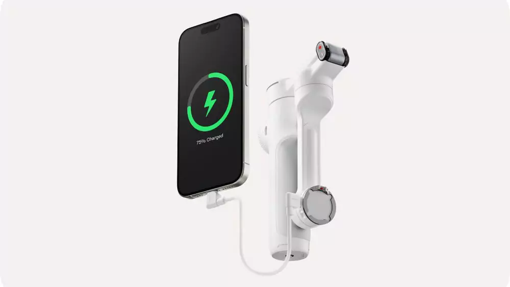 【新品未開封】Insta360 flow2pro Insta360 Flow 2 Pro Smartphone Gimbal Stabilizer (Gray) – Design Info