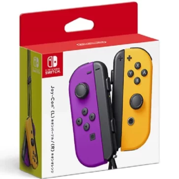 Nintendo Switch Joy Con Motion Controller (Purple , Orange)