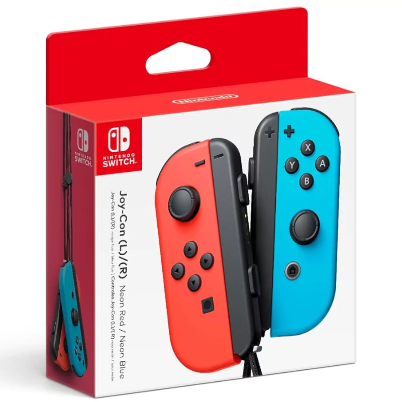 Nintendo Switch Joy-Con Wireless Controllers (Red, Blue) – Design Info